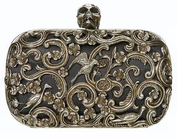 Skull Clutch by Alexander McQueen